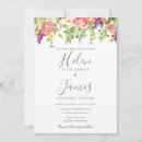 Search for purple and peach wedding invitations Botanical