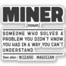 Search for gold mining crafts party Miner