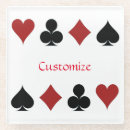 Search for playing cards coasters Suits