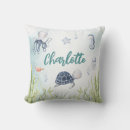 Search for sea turtle pillows Under the sea