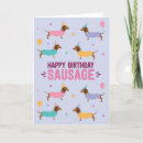 Search for funny dachshund birthday cards Cute