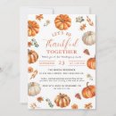 Search for thanksgiving invitations Pumpkin autumn leaves