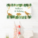 Search for dinosaur banners Dinosaur first birthday