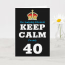 Search for special 40th birthday cards Funny
