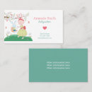Search for rabbit business cards Nanny