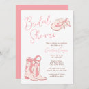 Search for rodeo bridal shower invitations Boots and bubbly