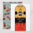 Search for skateboarding invitations Blue