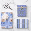Search for 2nd birthday wrapping paper Blue