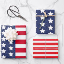 Search for stars and stripes wrapping paper Patriotic