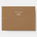 Search for brown wedding envelopes Classic