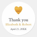 Search for gold foil wedding stickers Chic