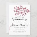 Search for cherry blossom sweet 16 invitations Modern