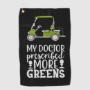 Search for funny golf towels Doctor