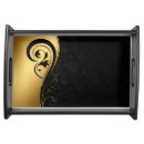 Search for art nouveau serving trays Floral pattern