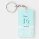 Search for hotel room keychains Blue