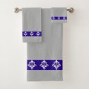 Search for navy blue flowers bath towels Modern