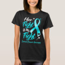 Search for cervical cancer tshirts Fight