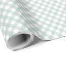 Search for green gingham wrapping paper Plaid