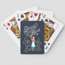 Search for beauty and the beast playing cards Children