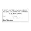 Search for certified stamps Certified true copy