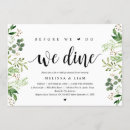 Search for the night before wedding invitations Greenery