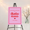 Search for red wedding signs Pink