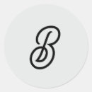Search for letter b monogram stickers Minimalist