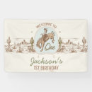 Search for blue banners Vintage