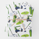 Search for golf wrapping paper Birthday