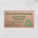 Search for recycling business cards Cardboard