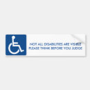 Search for handicap parking bumper stickers Disabilities