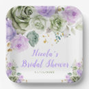Search for rustic bridal shower plates Floral flowers