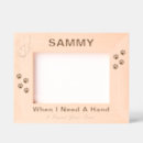 Search for pet picture frames Laser engraved