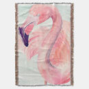 Search for flamingo blankets Tropical