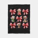 Search for christmas dog fleece blankets Funny