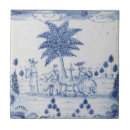 Search for antique blue and white tiles Vintage