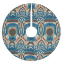 Search for blue and gold tree skirts Turquoise