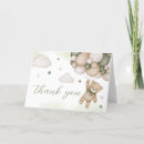 Search for green thank you cards We can bearly wait