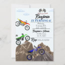 Search for mountain bike birthday invitations Motocross