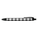 Search for black white checkered pens Plaid