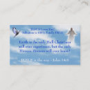 Search for christian witness business cards Witnessing