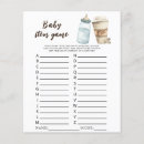 Search for find the guest baby shower games Watercolor