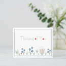 Search for blue postcards flowers