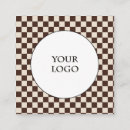 Search for checkerboard business cards Professional