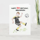 Search for boys soccer birthday cards Grandson