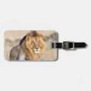 Search for kenya luggage tags Lion