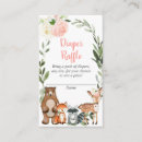 Search for diaper raffle baby girl shower invitations Woodland