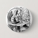 Search for alice in wonderland buttons Retro