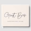 Search for baby shower guest books Simple