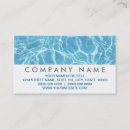 Search for pool lifeguard business cards Water